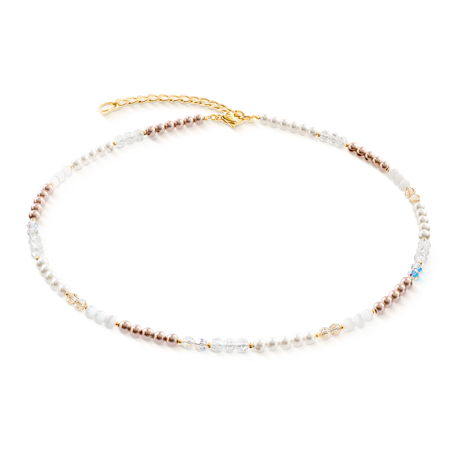 Necklace Princess Rhythm gold-blush