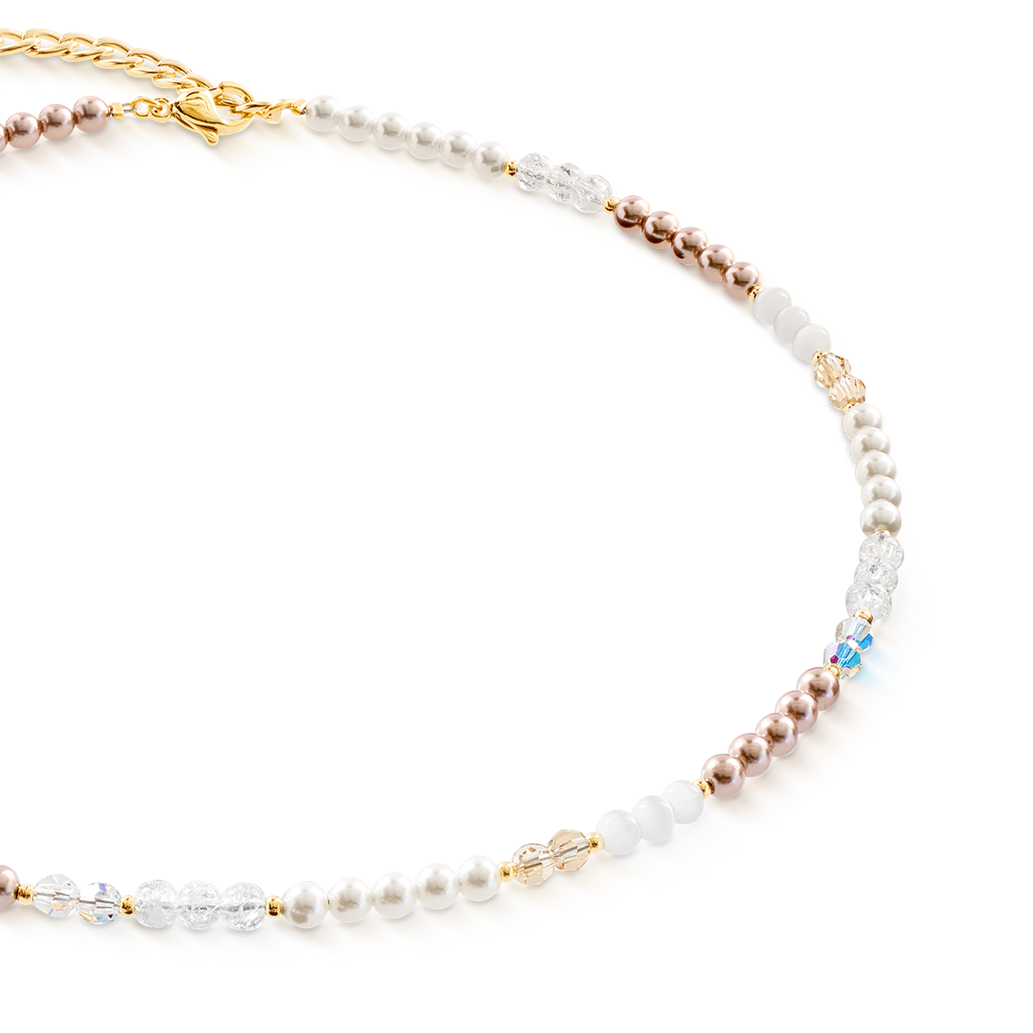 Necklace Princess Rhythm gold-blush