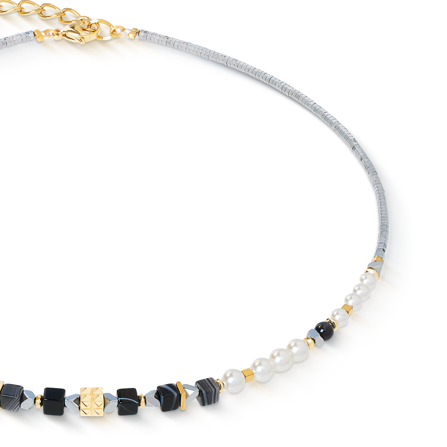 Necklace Modern Elegance Spikes gold
