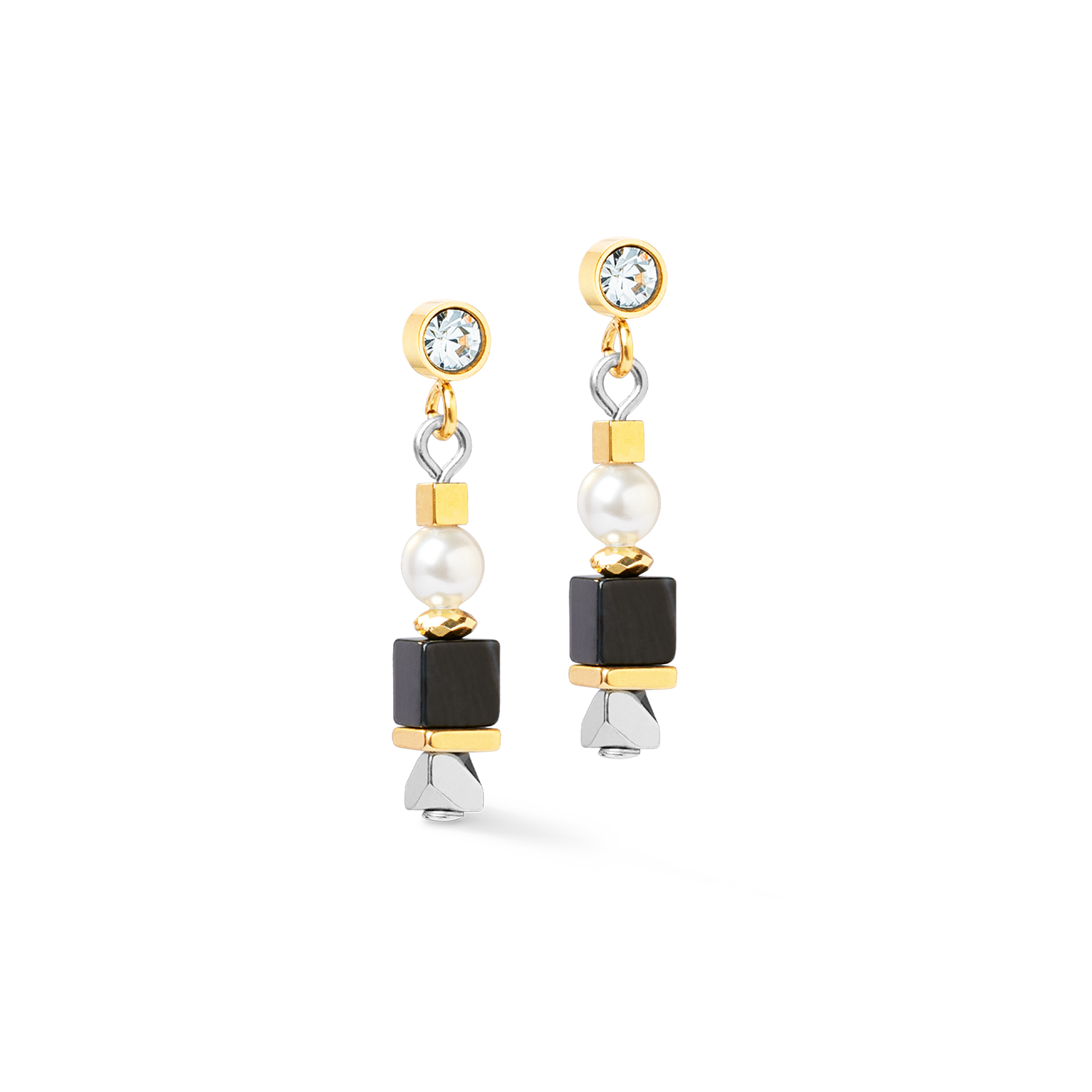 Earrings Modern Elegance Spikes gold
