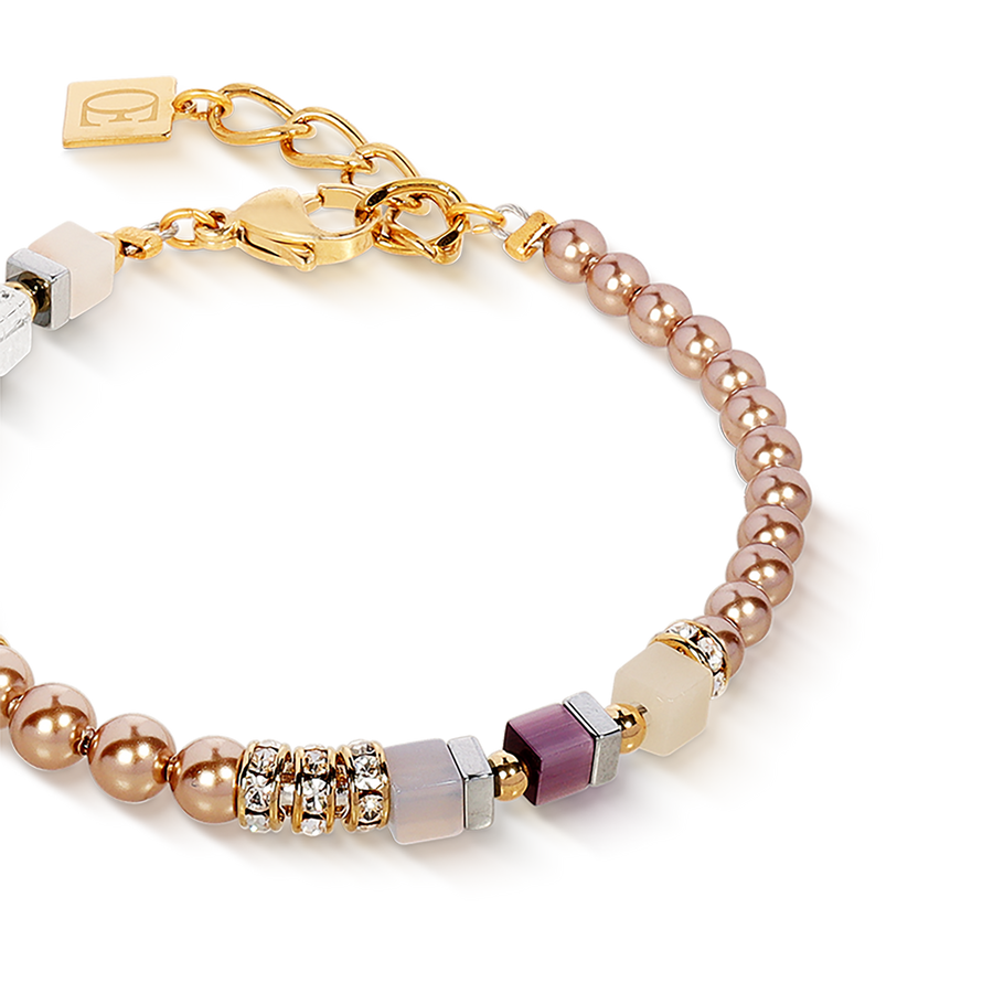 Precious Fusion Offset bracelet champagne-blush