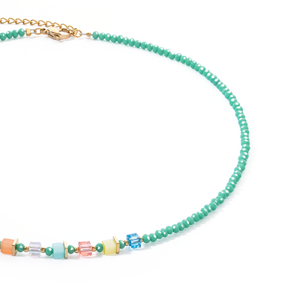 Joyful Colours necklace green-multicolor
