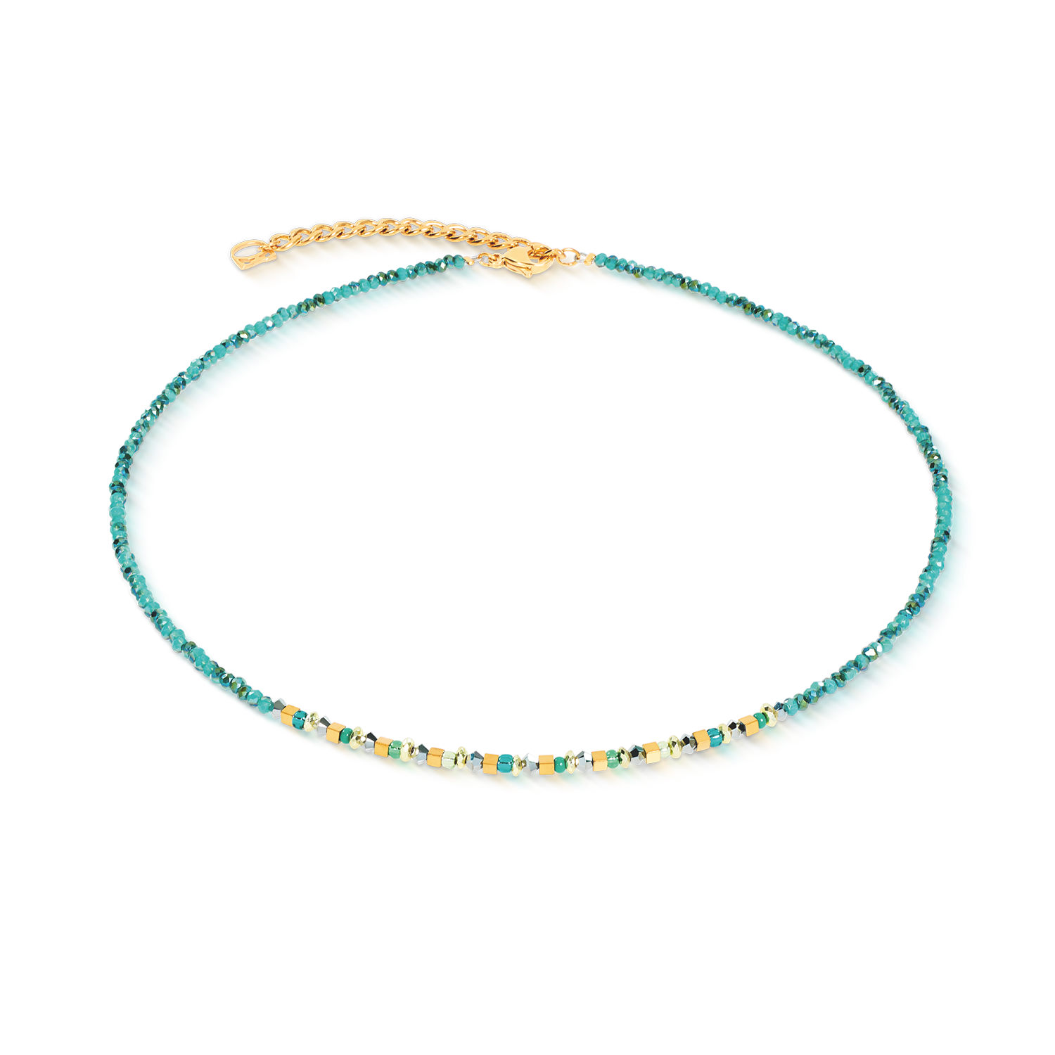 Necklace Golden Whisper green-gold