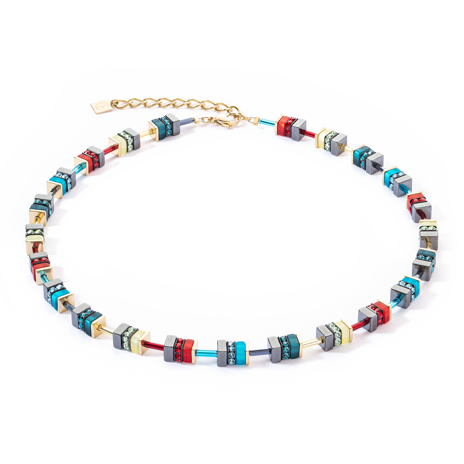 Sparkling Classic Elements necklace gold-energy
