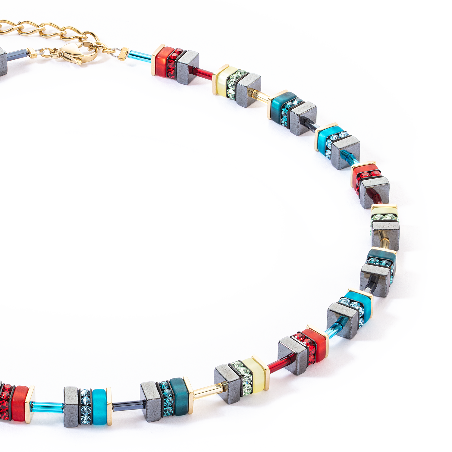 Sparkling Classic Elements necklace gold-energy
