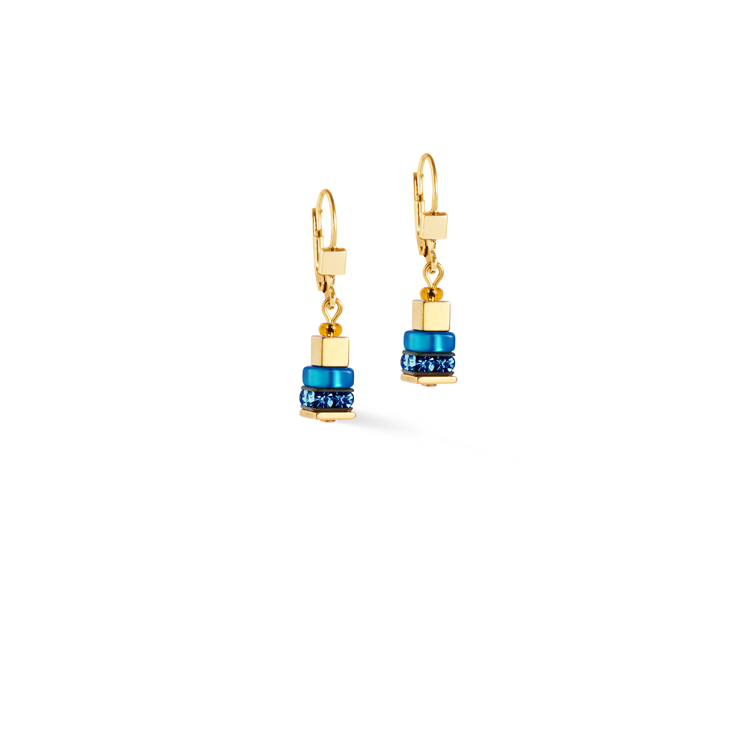 Earrings Autumn Glow Cube multicolour