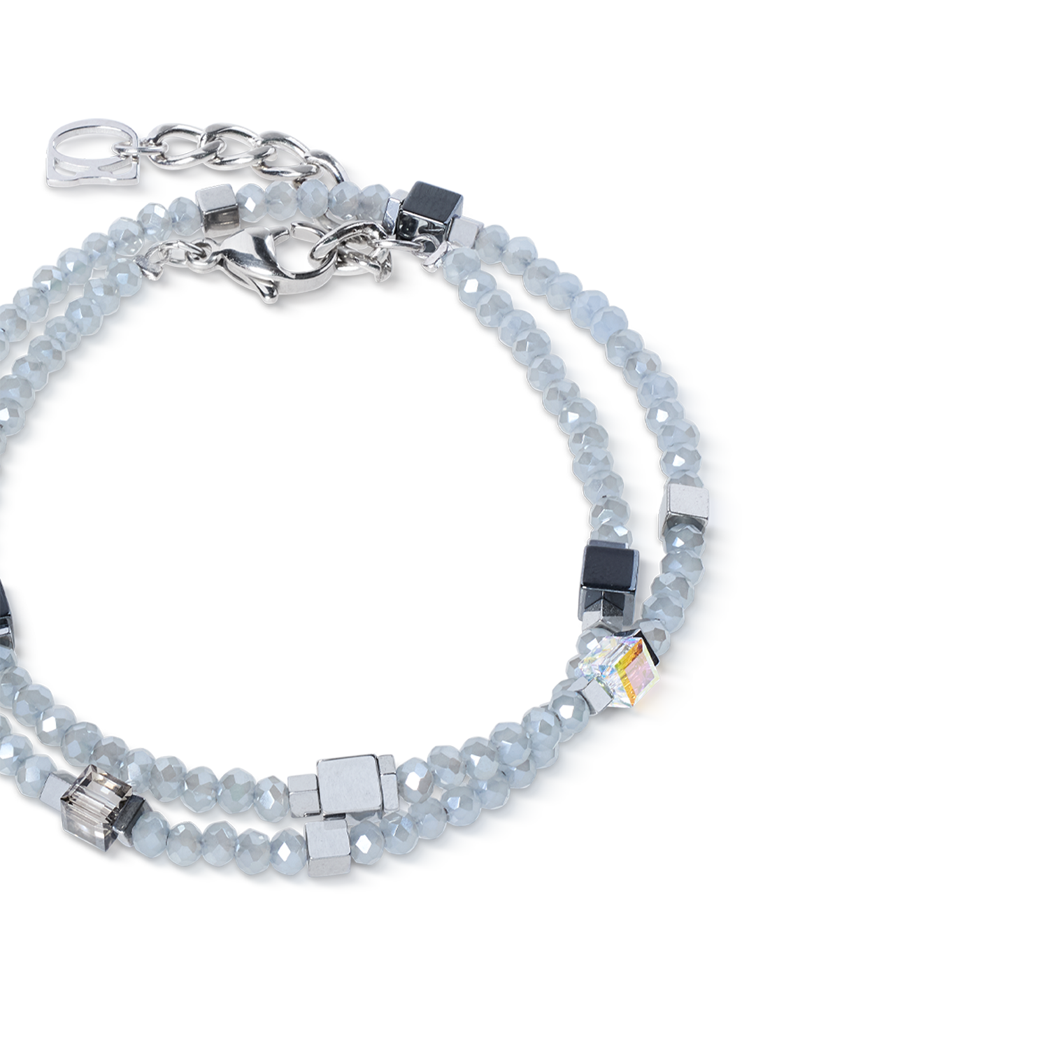 Joyful Colours Flex Bracelet silver-grey