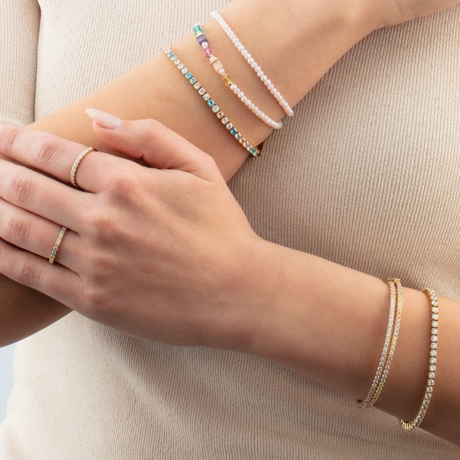 Joyful Colours Update Bracelet gold-multicolour