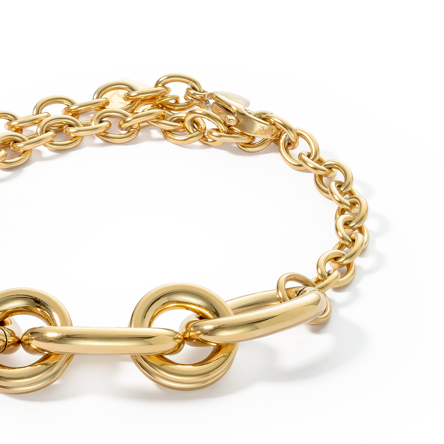Bracelet Chunky Chain gold-black