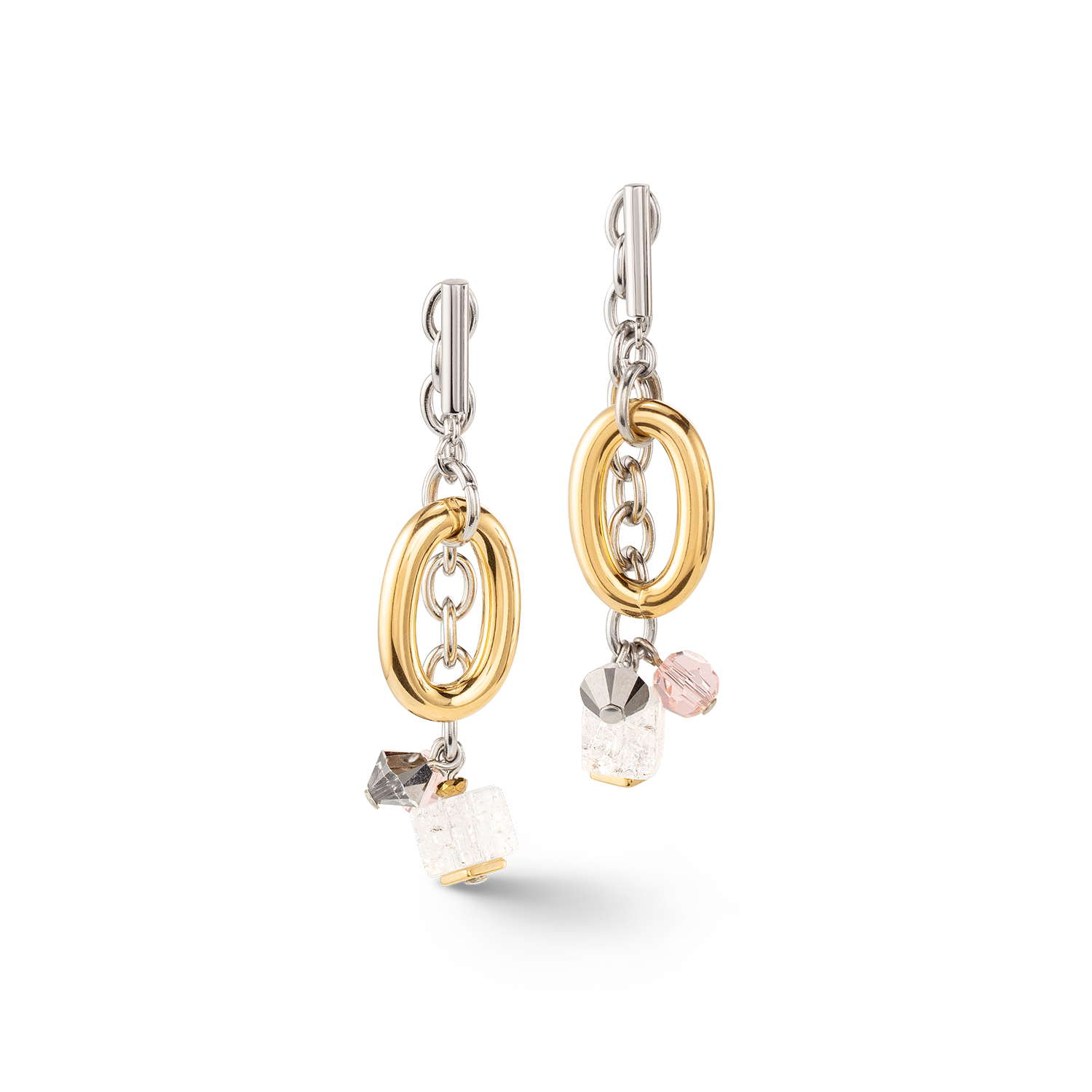 Neptune's Treasure bicolor earrings