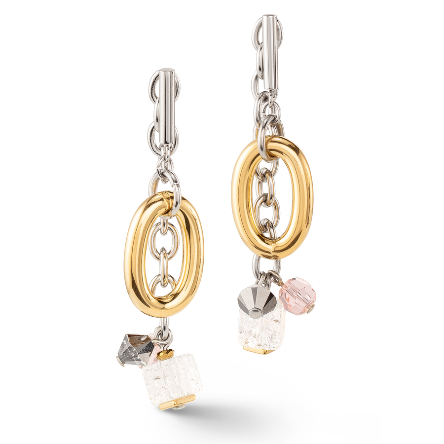 Neptune's Treasure bicolor earrings
