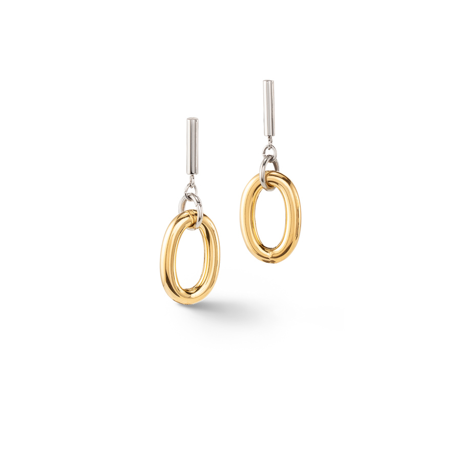 Neptune's Treasure bicolor earrings