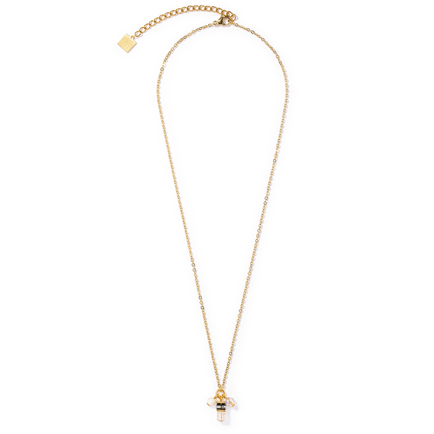 Small Guardian necklace white