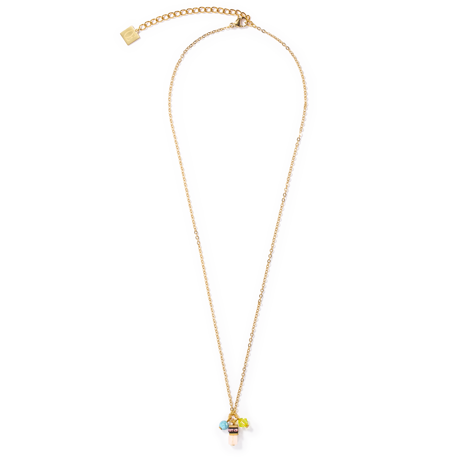 Small Guardian necklace pastel