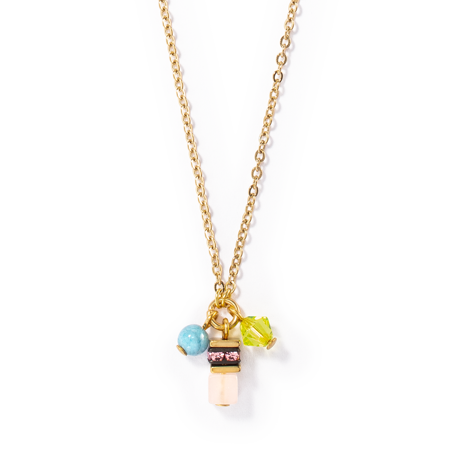 Small Guardian necklace pastel