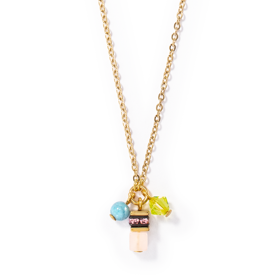 Small Guardian necklace pastel