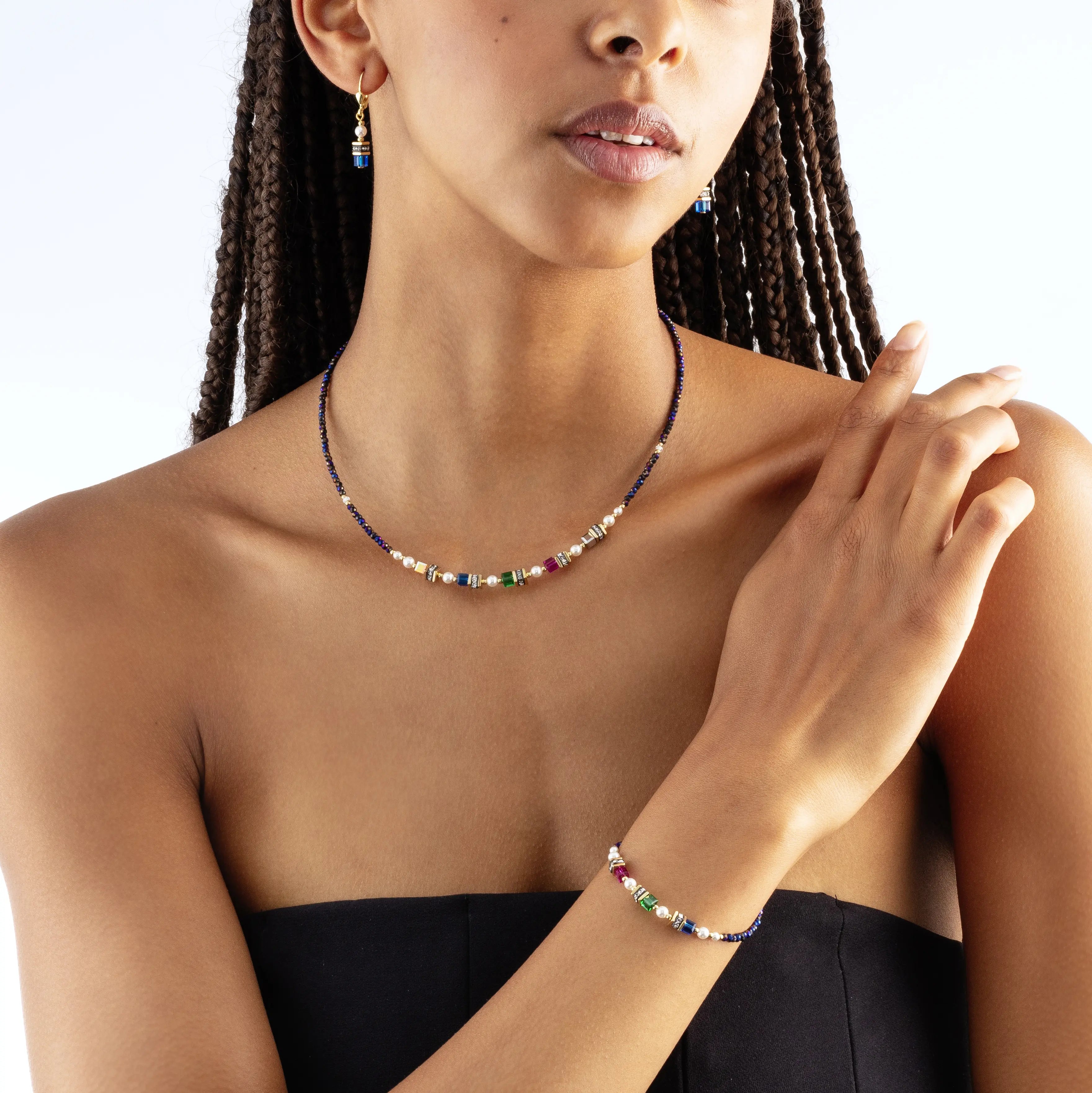 Necklace Sparkling Princess couture