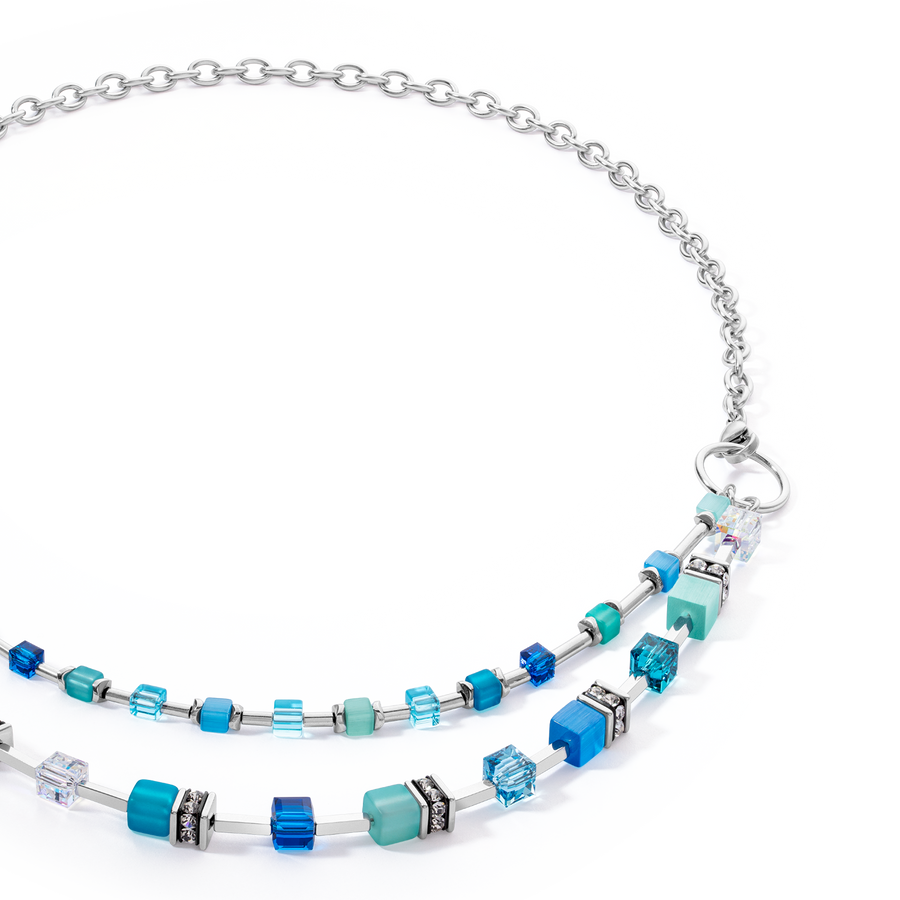 GeoCUBE® Iconic Layer Chain necklace Ocean Vibes