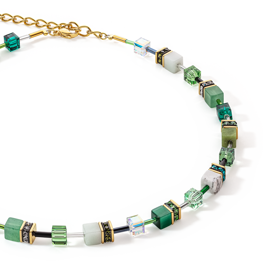 GeoCUBE® Iconic Precious necklace green