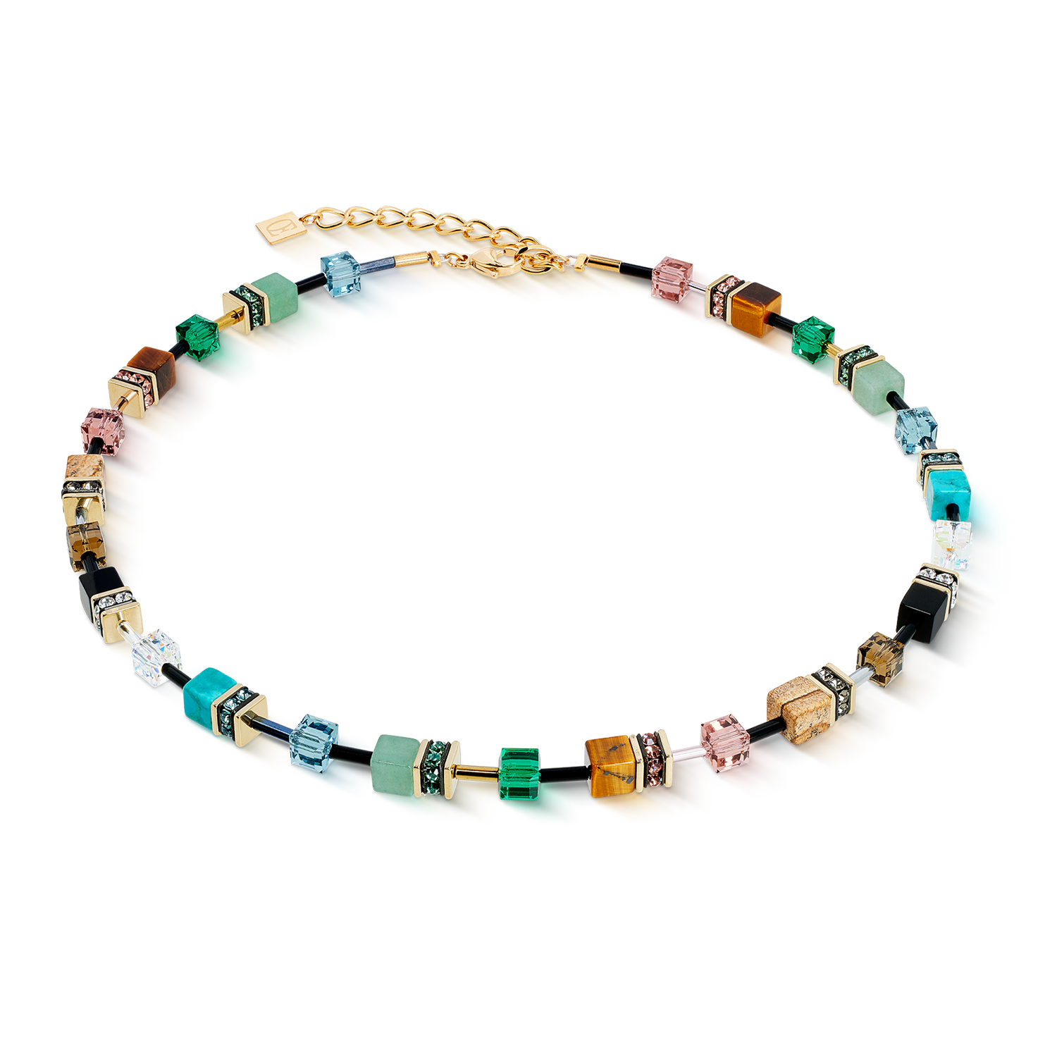 GeoCUBE® Iconic Precious necklace Art Nouveau