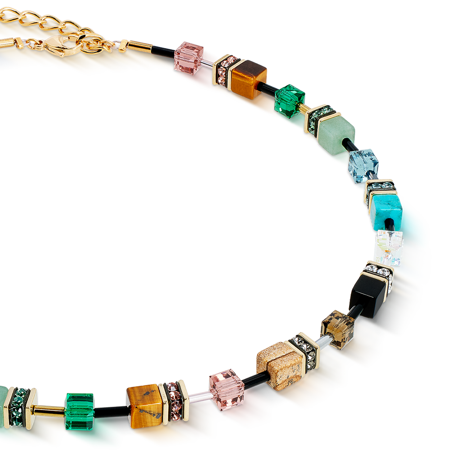 GeoCUBE® Iconic Precious necklace Art Nouveau