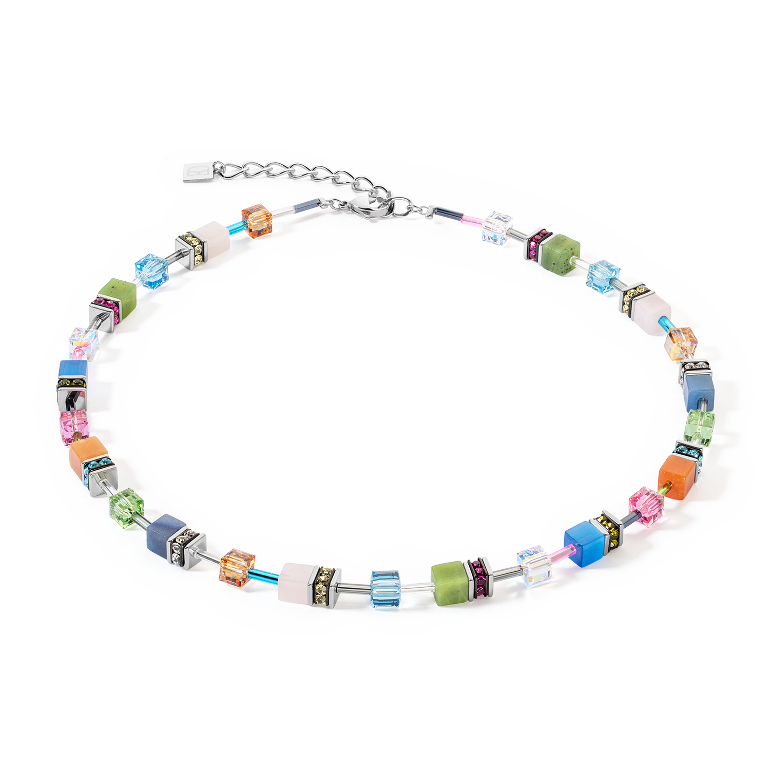 GeoCUBE® Iconic Precious necklace multicolour boho