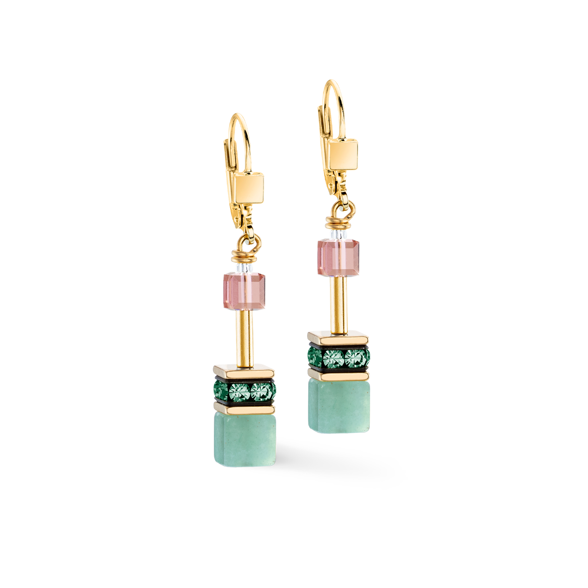 GeoCUBE® Iconic Precious earring Art Nouveau