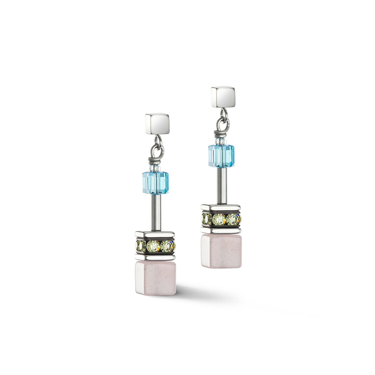 GeoCUBE® Iconic Precious earrings multicolour boho