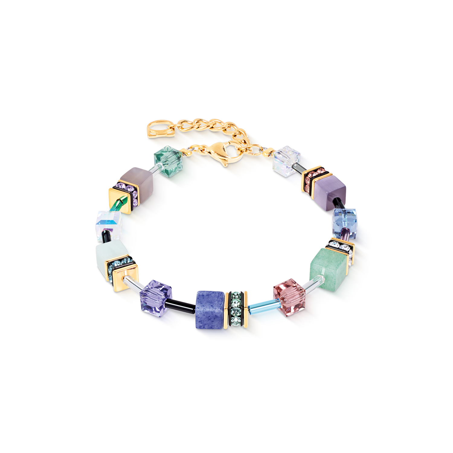 GeoCUBE® Iconic Precious Bracelet Pastel Garden