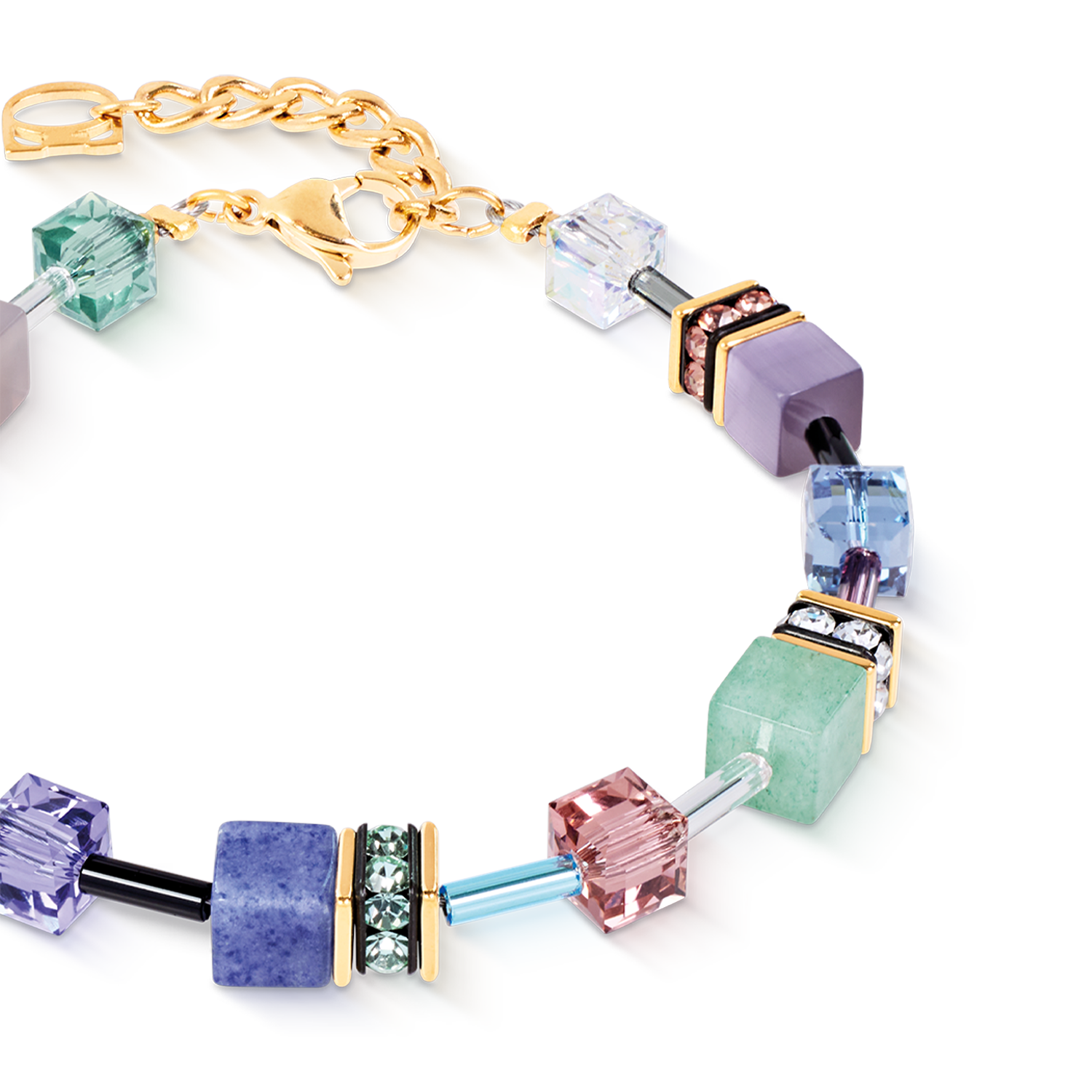 GeoCUBE® Iconic Precious Bracelet Pastel Garden