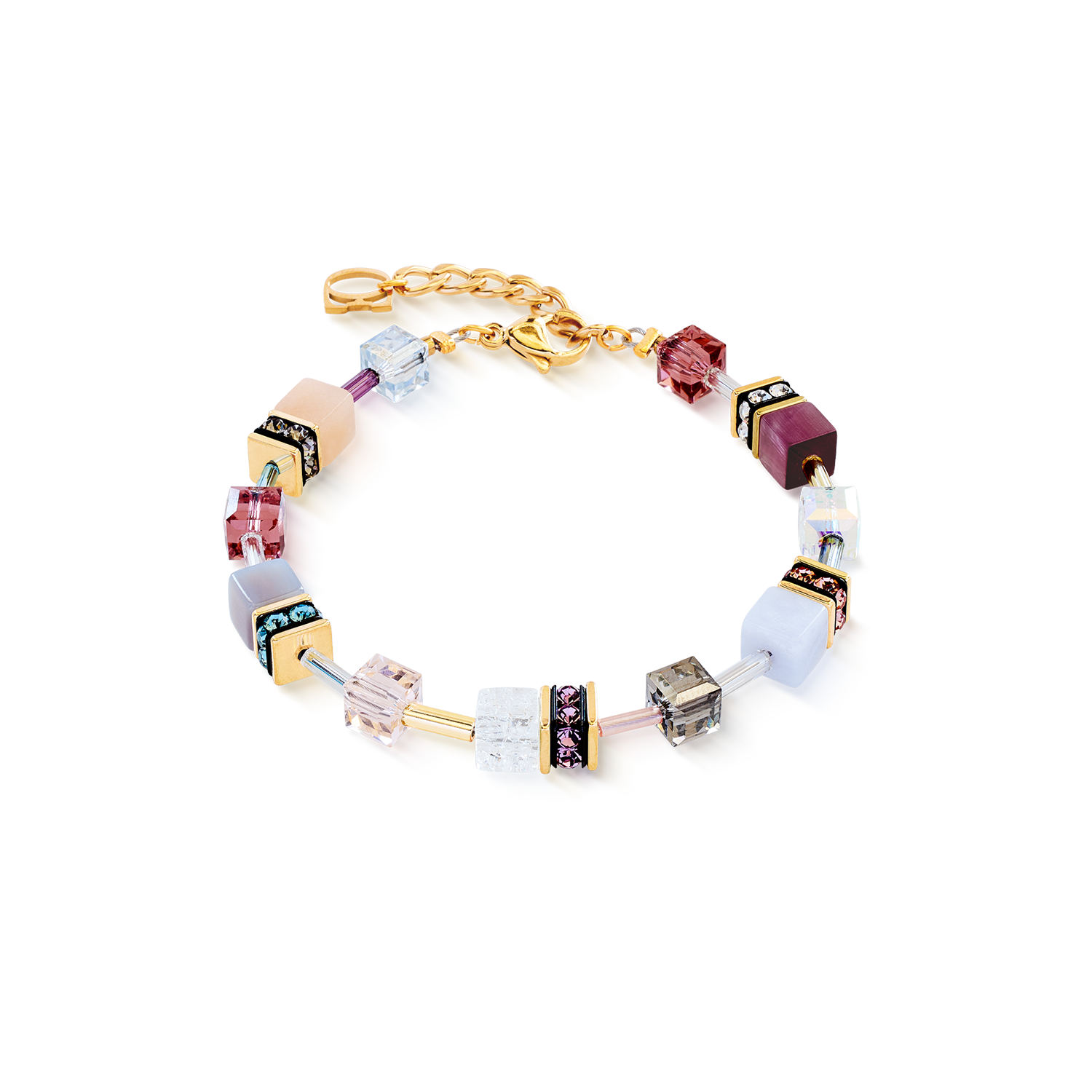 GeoCUBE® Iconic Precious bracelet Golden Blush