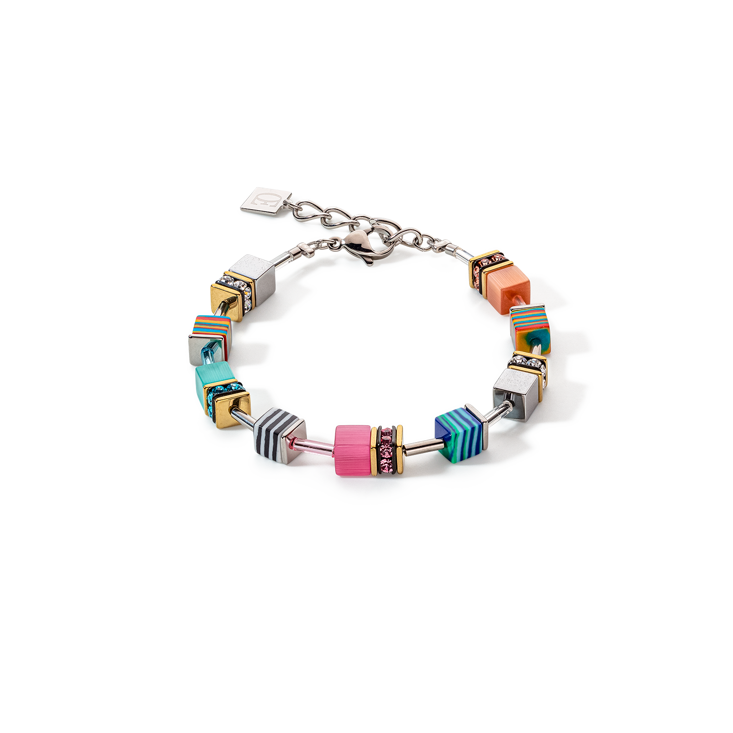 GeoCUBE® Candy bracelet multicolour spring