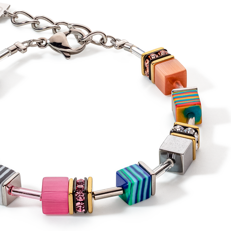 GeoCUBE® Candy bracelet multicolour spring