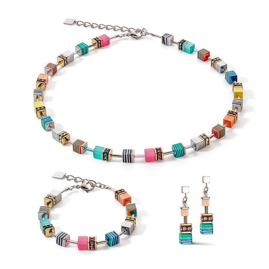 GeoCUBE® Candy bracelet multicolour spring