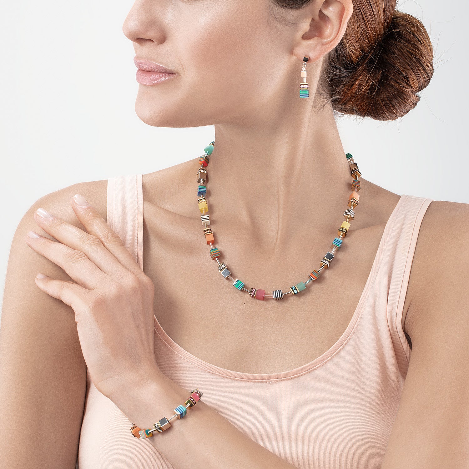 GeoCUBE® Candy bracelet multicolour spring