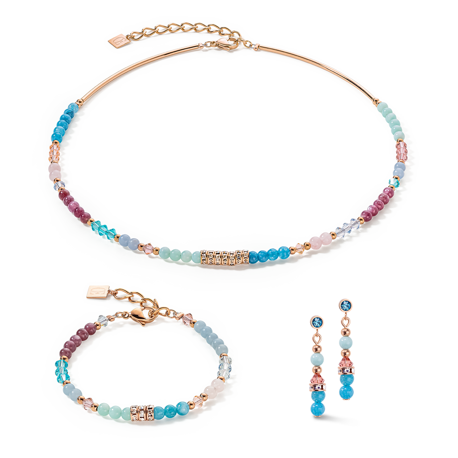 Princess Precious bracelet aqua-lilac