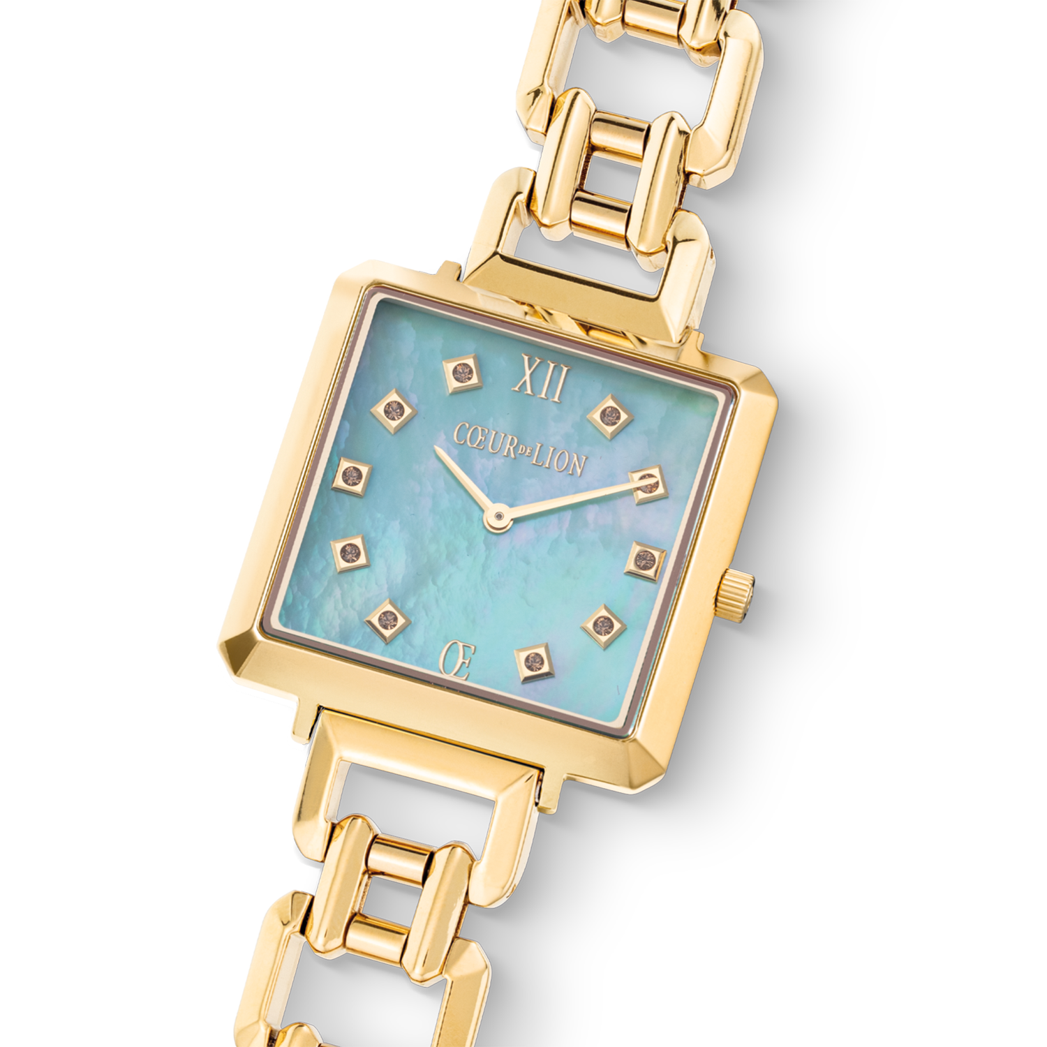 Watch Iconic Cube Ocean Vibes Statement Gold