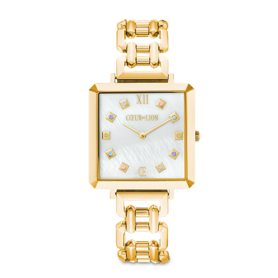 Watch Iconic Cube Golden Moments Statement Gold