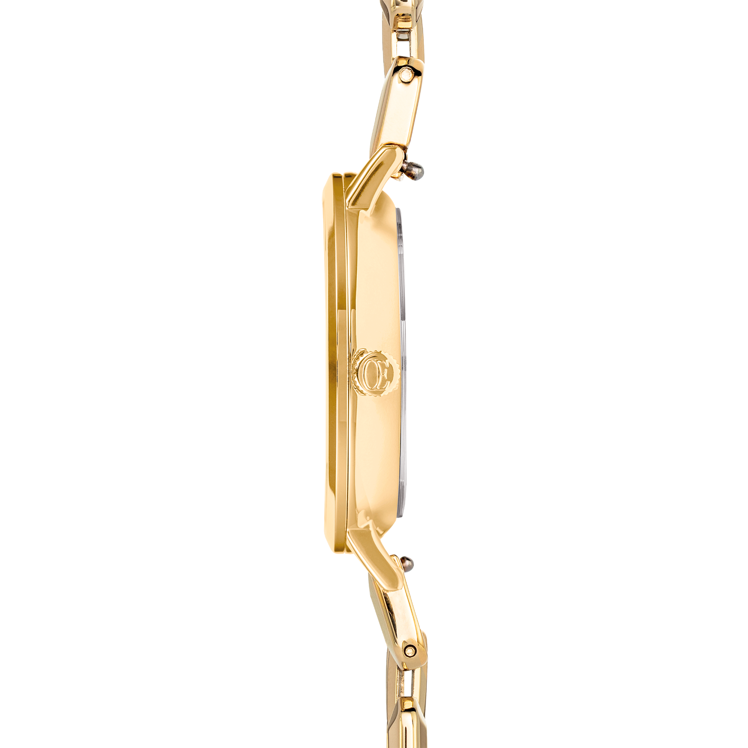 Watch Round Sparkling Mother-of-Pearl Statement