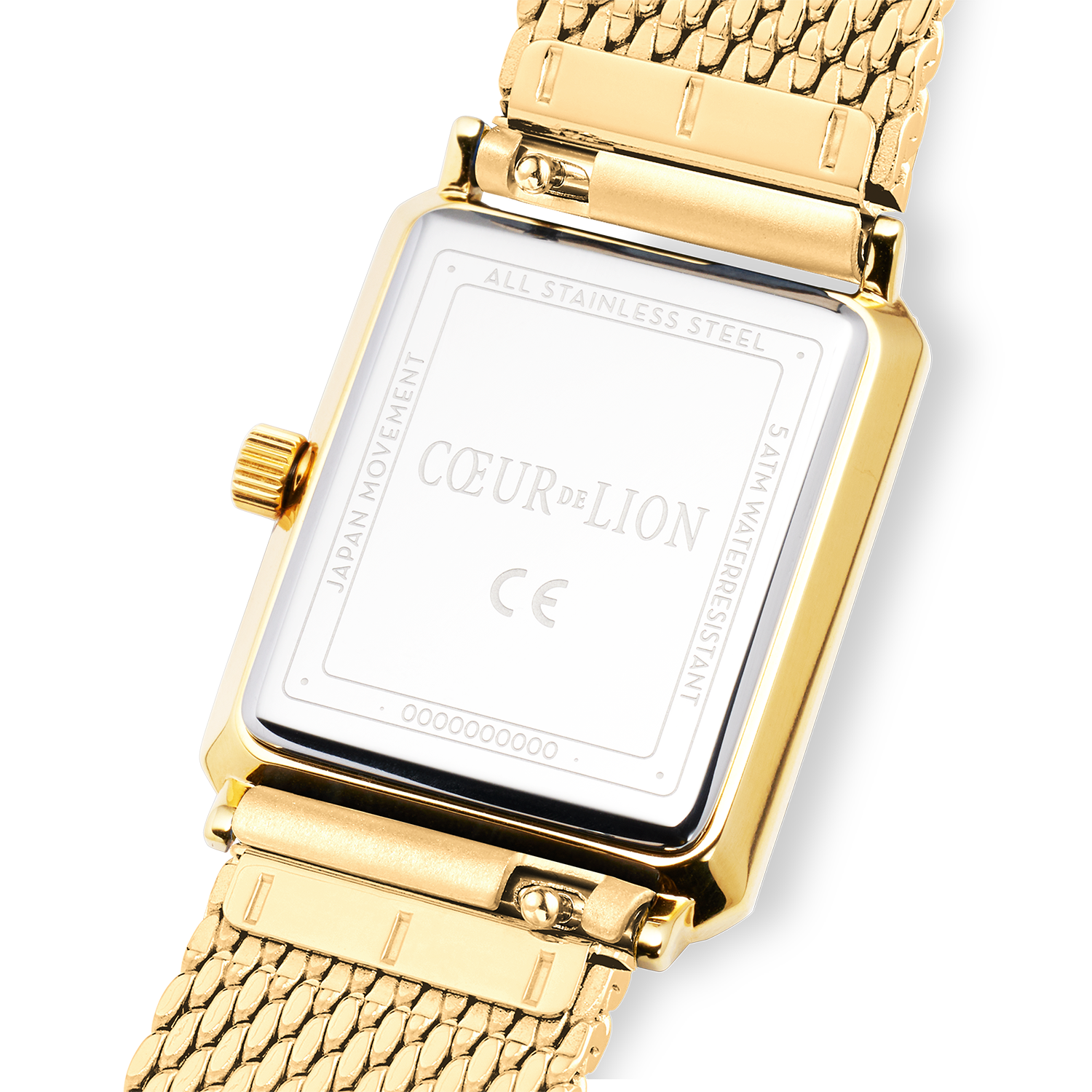 Watch Iconic Spikes Gold Milanaise Stainless Steel Gold