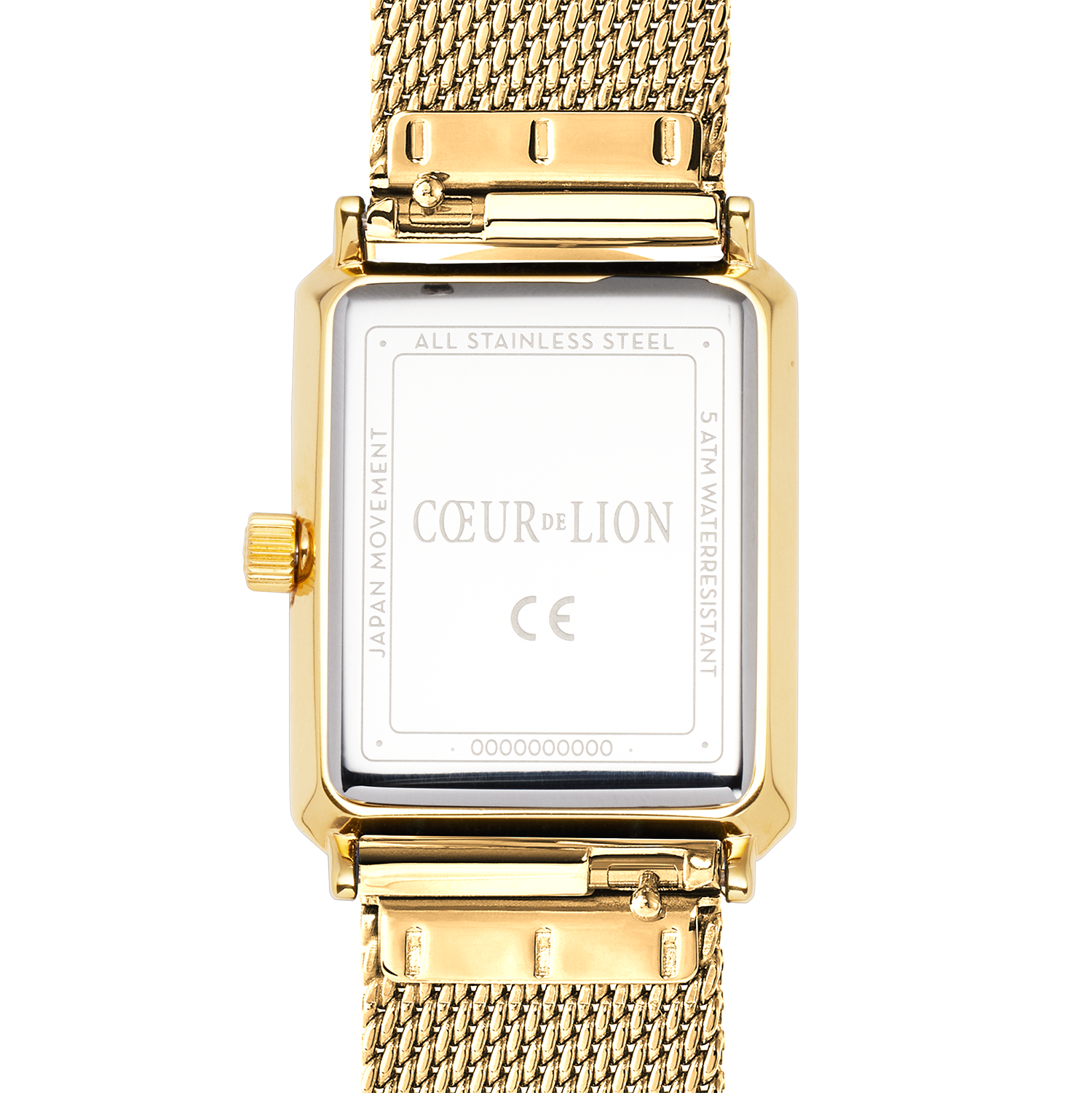 Watch Iconic Spikes Gold Milanaise Stainless Steel Gold