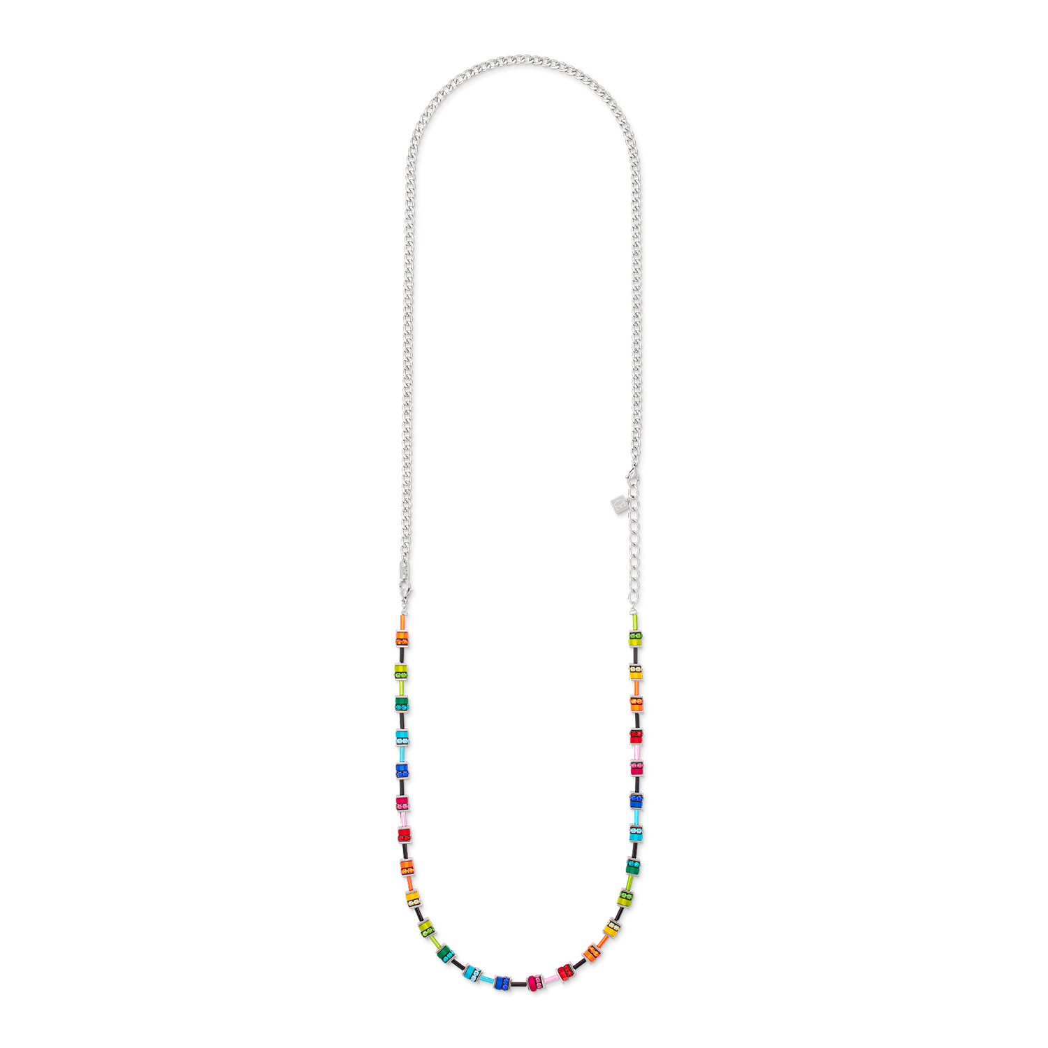 Extension chain 50 cm silver