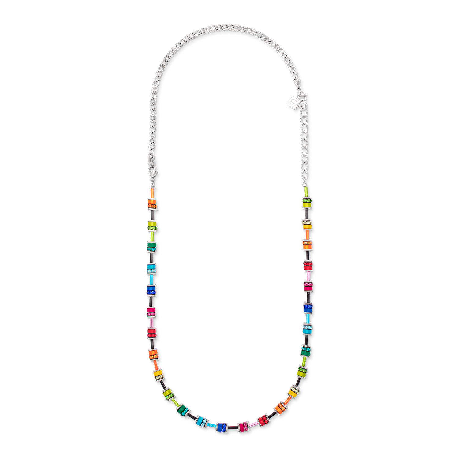 Extension chain 21 cm silver