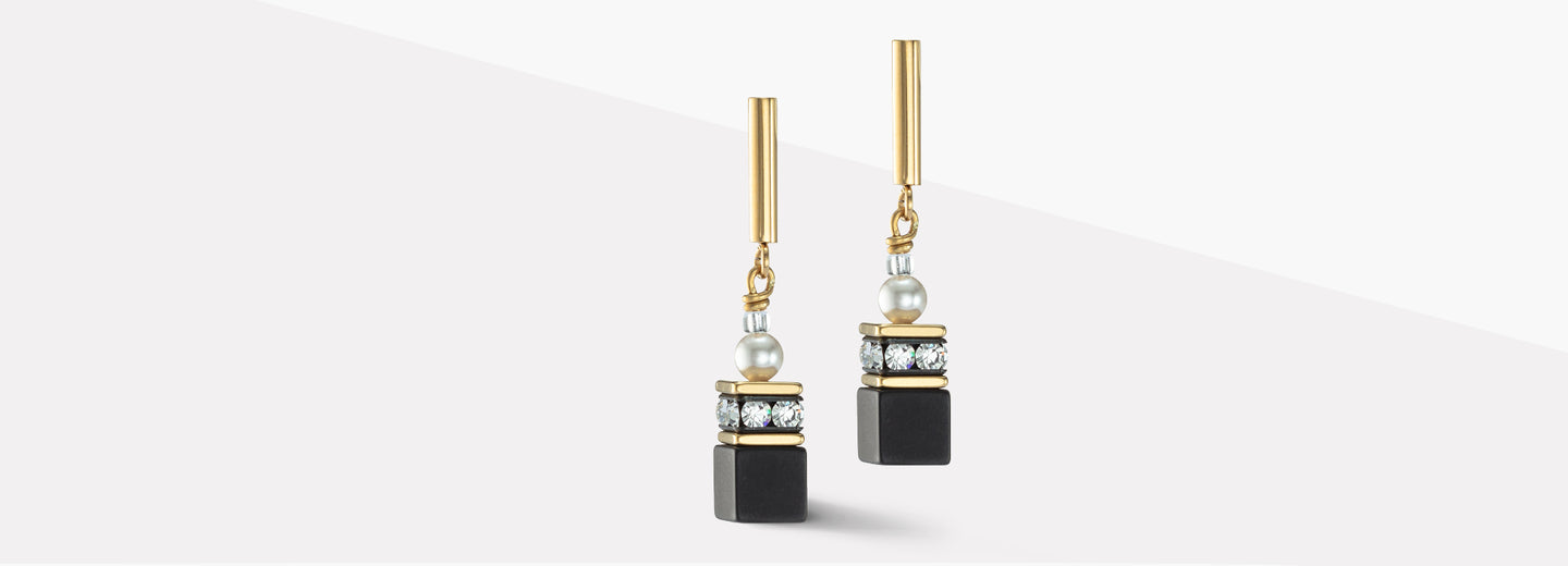 Gemstone earrings