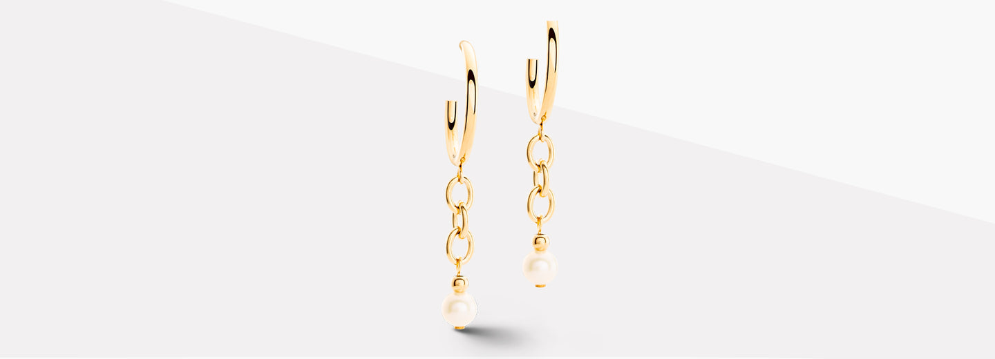 Pearl earrings