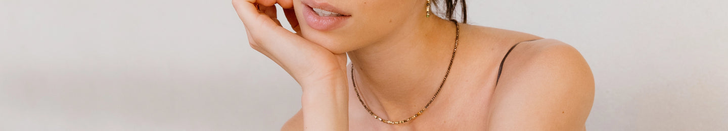 Crystal necklaces