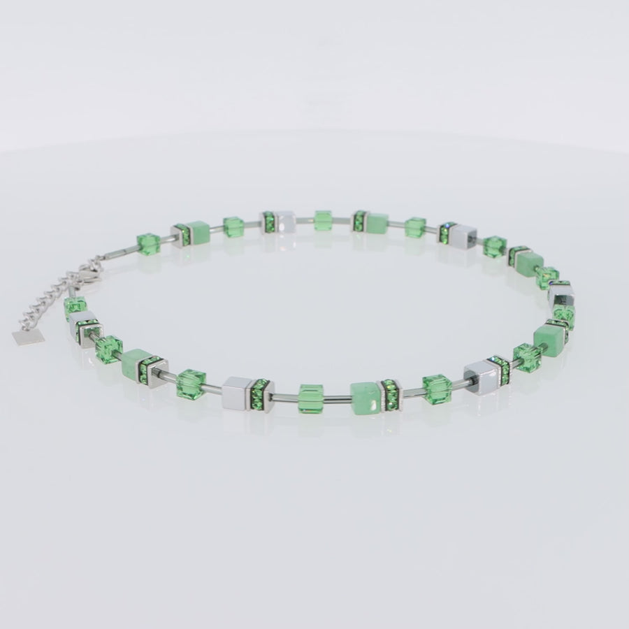 GeoCUBE® Iconic Precious necklace green