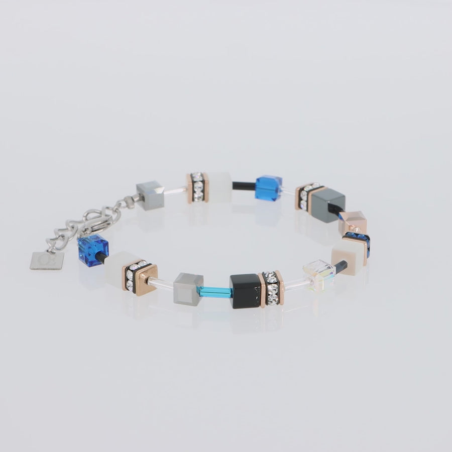 GeoCUBE® Iconic bracelet Capri Blue