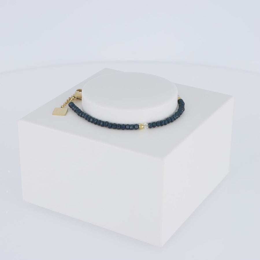 Bracelet Little Twinkle gold-dark blue