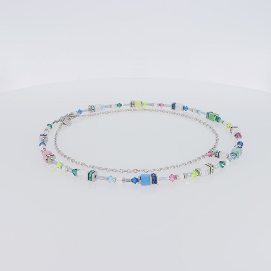 Summer Dream necklace multicolour pastel